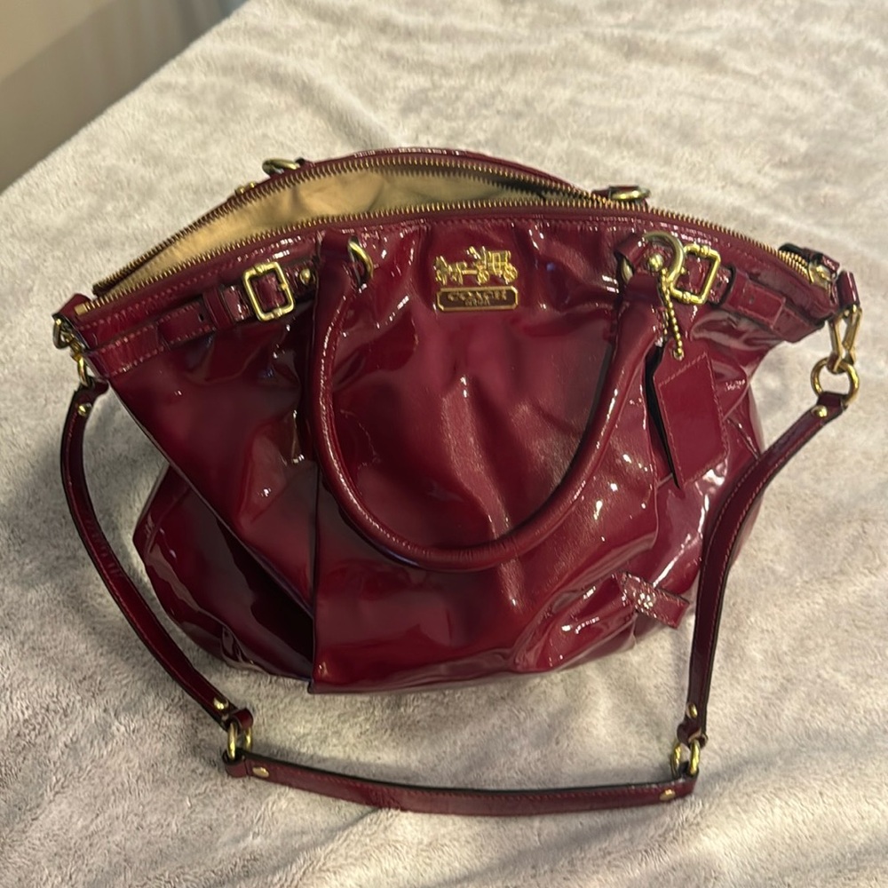 Coach patent leather